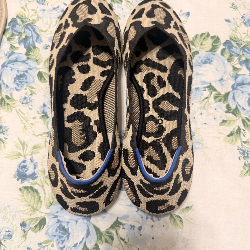 Rothy's Leopard Print  like new